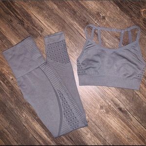 Fashion Nova “Finesse Seamless Matching Set”